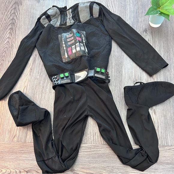 Star Wars Darth Vader Halloween Costume M 7-8 - Picture 2 of 7